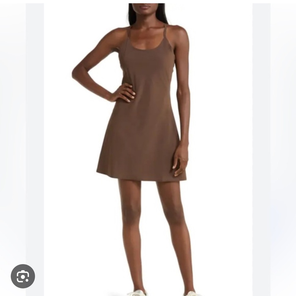 Brown Strappy Dress